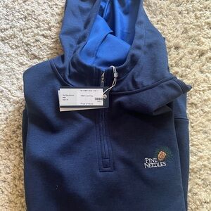 Pine Needles Men's Navy Lightweight Jacket